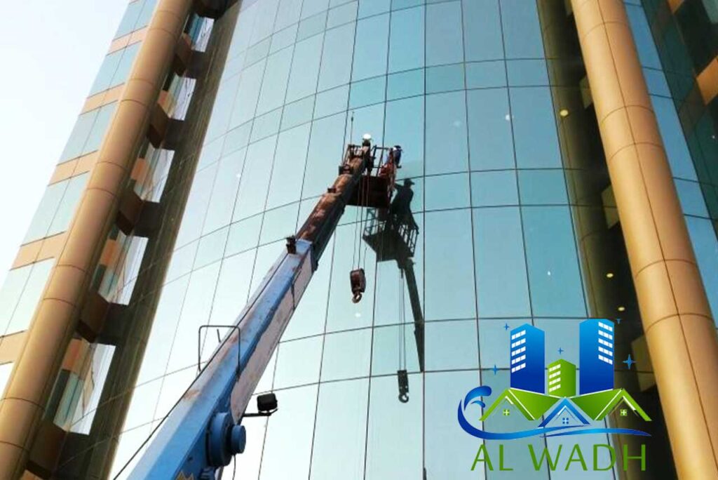 تنظيف واجهات زجاجية تنظيف واجهات زجاجية
